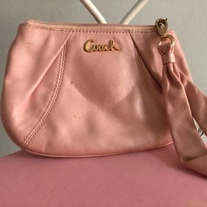 Coach Blush Wristlet